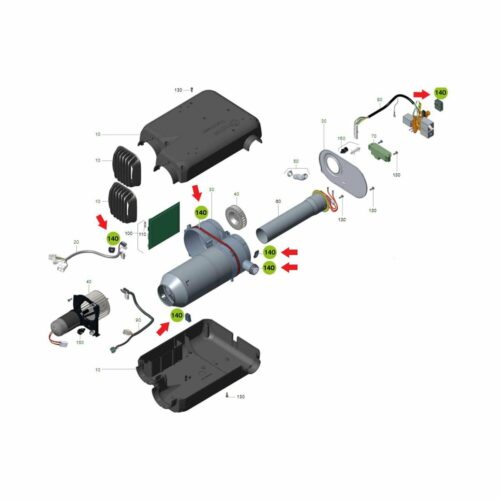 Dichtungssatz - Truma Ersatzteil Nr. 39050-00237 - für VarioHeat