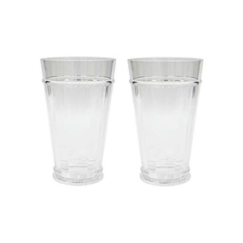 Via Mondo Alba Glas, 2er Set, Bierglas, 660ml