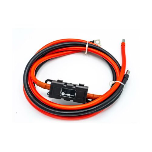 WATTSTUNDE BAKA35-FH Anschlusskabel mit ANM Hochlast Sicherungshalter, 1m, 35 mm²