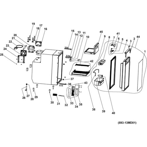 Wellenverriegelung - Dometic Ersatzteil Nr. 4450016149 - für Coolmatic CRE