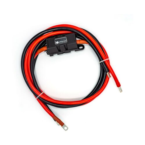 WATTSTUNDE BAKA25-FH Anschlusskabel mit ANM Hochlast Sicherungshalter, 1m, 25 mm²