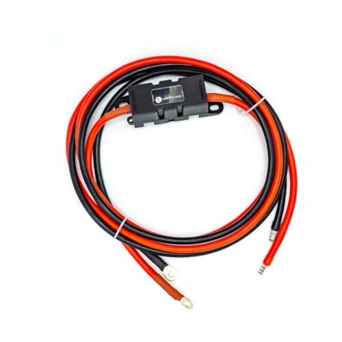 WATTSTUNDE BAKA16-FH Anschlusskabel mit ANM Hochlast Sicherungshalter, 2m, 16 mm²