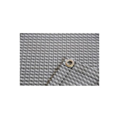 Via Mondo Zeltteppich Premium, grau, 250x550cm