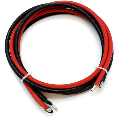 WATTSTUNDE BAKA20-OS/BAKA04-OS Batterieanschlußkabel ohne Sicherung, 4mm²