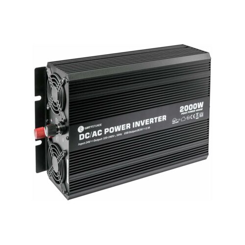 WATTSTUNDE WS24/2000SI Sinus Spannungswandler, 24V, 2000W