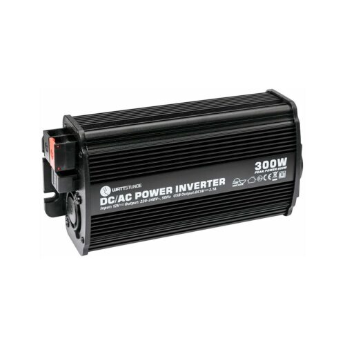 WATTSTUNDE WS12/300SI Sinus Spannungswandler, 12V, 300W
