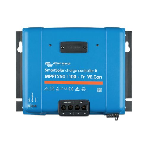 Victron SmartSolar MPPT-Tr VE.Can Solarladeregler mit Bluetooth, 12V/24V/48V, 250/100A