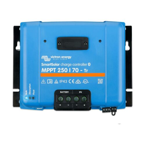 Victron SmartSolar MPPT-Tr VE.Can Solarladeregler mit Bluetooth, 12V/24V/48V, 250/70A