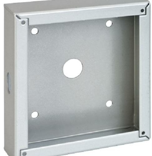 Büttner Elektronik Aufbaugehäuse für Anzeigemodule, silber