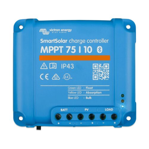 Victron SmartSolar MPPT Solarladeregler mit Bluetooth, 12V/24V, 75/10A