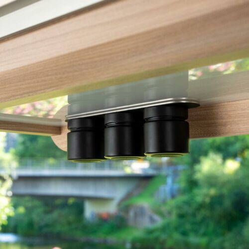 silwy Feinkost-Magnetgläser inkl. Leiste, 125ml, all black