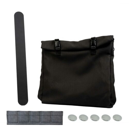 silwy Magnet Tasche, L, bis 5kg, schwarz