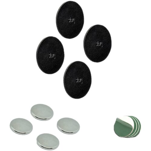 silwy Magnet Power-Bundle, 4 Stück, schwarz