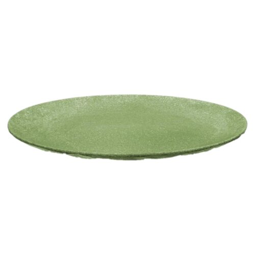 Koziol Club Organic Teller, Ø26cm, 4-teilig, leaf green