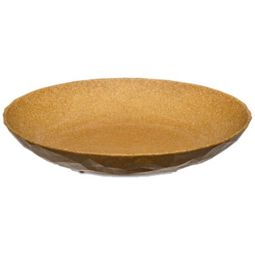 Koziol Club Organic Teller, Ø22cm, 4-teilig, nature wood