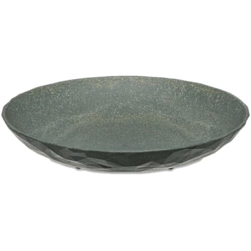 Koziol Club Organic Teller, Ø22cm, 4-teilig, ash grey