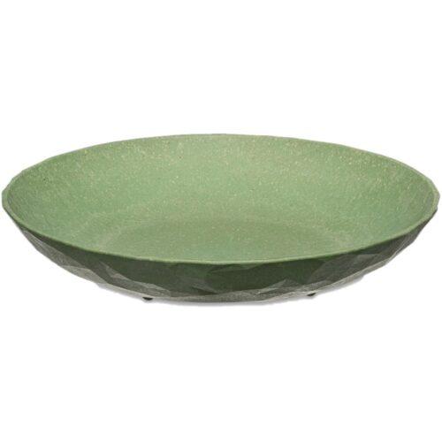 Koziol Club Organic Teller, Ø22cm, 4-teilig, leaf green