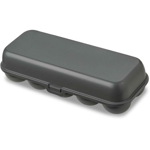 Koziol Eggs To Go Eierbox, 10er, ash grey