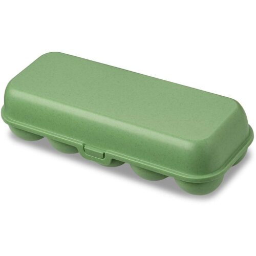 Koziol Eggs To Go Eierbox, 10er, leaf green