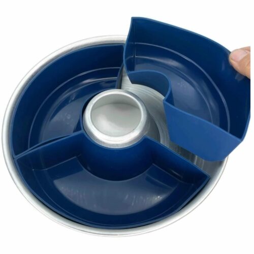 STYYL Omnia Silikonform, 3-teilig, blau