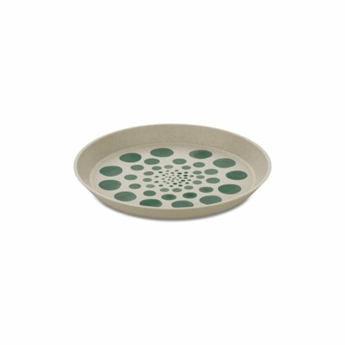 Koziol Connect Monstera Dots Teller, 20,5cm, 4er Set