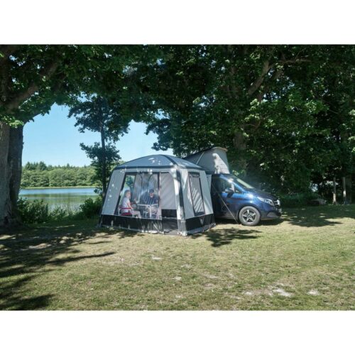 Isabella Air X-Tension Luftvorzelt, 330x250cm, grau/anthrazit