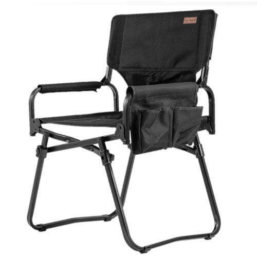 Vickywood Direktor Camping Stuhl, schwarz