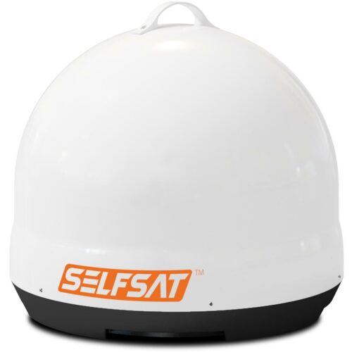 Selfsat Snipe Mobil Camp Direct Sat-Anlage, Single-LNB, weiß
