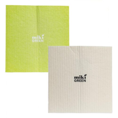 mikiGREEN Öko Schwammtücher, 2er Set