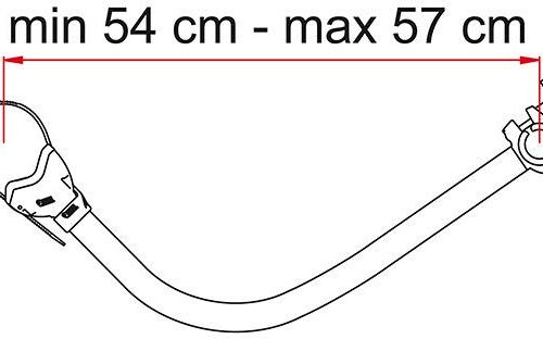 Fiamma Bike-Block Fahrradhalter, Pro 4, grau