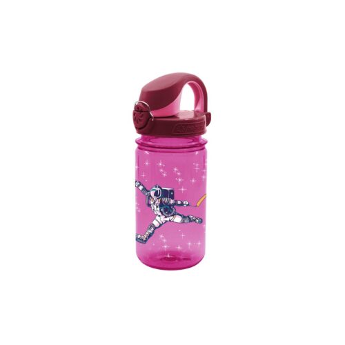 Nalgene OTF Kids Sustain Kindertrinkflasche mit Motiv, 350ml, pink Astronaut