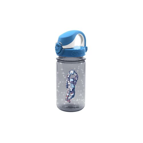 Nalgene OTF Kids Sustain Kindertrinkflasche mit Motiv, 350ml, grau Astronaut