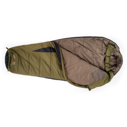 Origin Outdoors Frostfall Comfort Mumienschlafsack, 220x85cm, oliv-grau