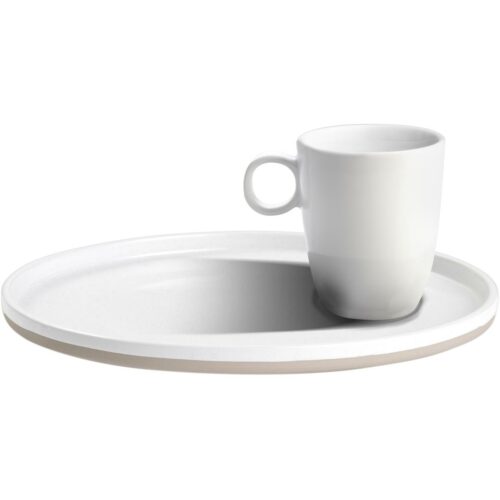 Brunner Odette Espressotasse mit Untertasse, weiß