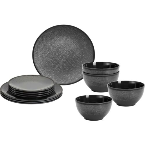 Brunner Cottery Geschirrset, 12-teilig