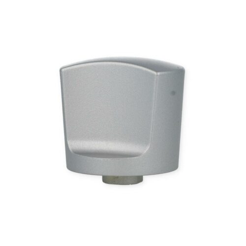 FAWO Drehknopf, olivenförmig, silber matt