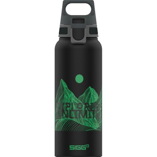 SIGG WMB Traveller Trinkflasche mit Motiv, 1000ml, Berg