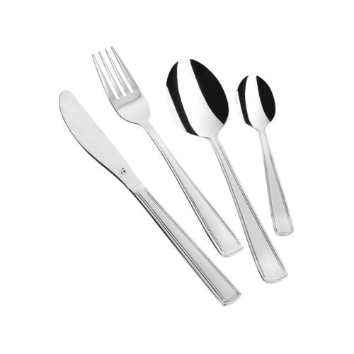 Kuppels Budapest Besteckset, Edelstahl, 24-teilig, silber