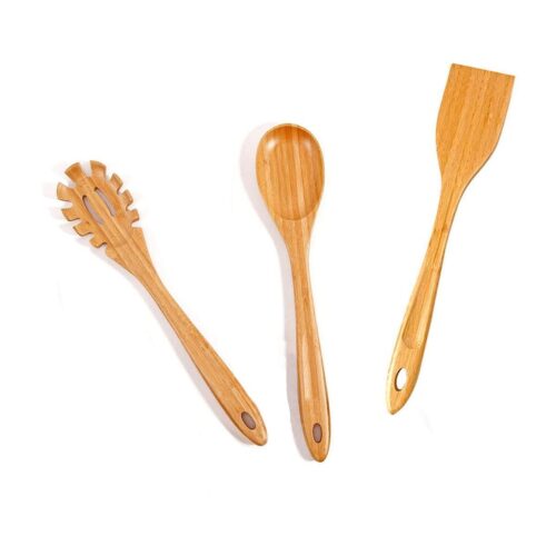 Origin Outdoors Bambus Kochbesteckset, 3-teilig