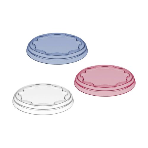 Koziol Fresh Frischedeckel, 3er-Set, transparent/multicolour