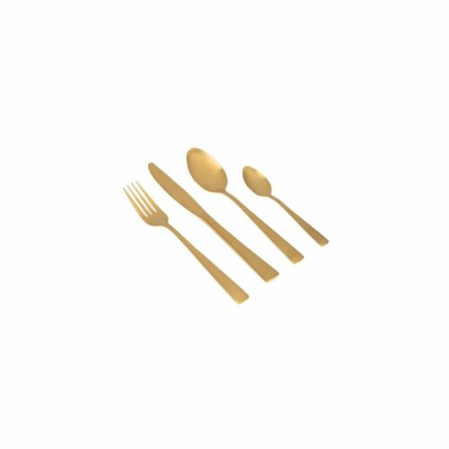 Gimex Besteckset, Edelstahl, 16-teilig, gold