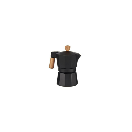 Origin Outdoors Bellanapoli Espresso Maker, schwarz Echtholz, 1 Tasse