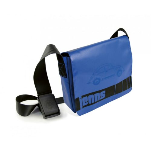 VW Collection VW Käfer Schultertasche, 28 x 23 x 7 cm, Jeans/blau