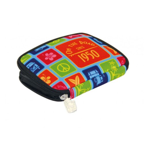 VW Collection VW T1 Geldbörse, Neopren, bunt
