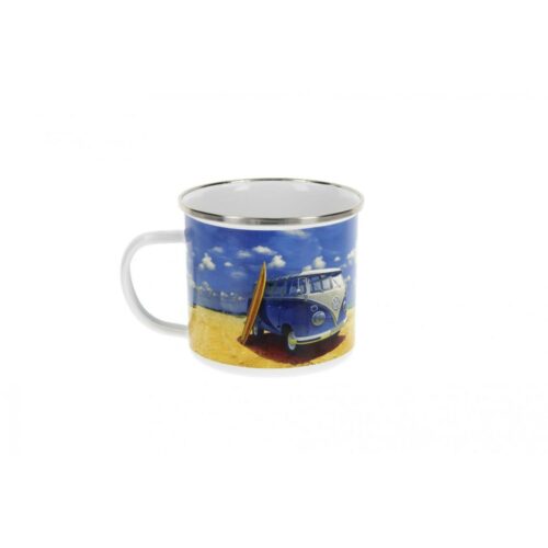 VW Collection Tasse, Emaille, 500ml, Beachlife bunt