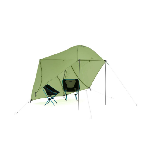 Sea to Summit Telos Hangout Pole Sonnensegel-Set, grün