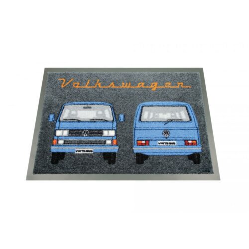 VW Collection VW T3 Fußmatte, 70x50cm, blau