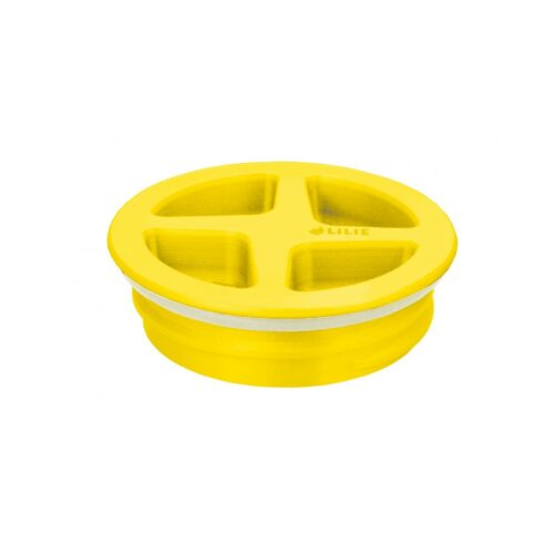 Lilie Tank-Schraubdeckel, ø120mm, gelb
