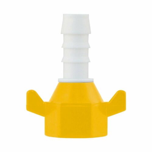 Lilie Aufschraubtülle, gerade, ø12 mm, gelb, 2er Pack