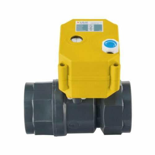 Lilie Elektrisches Kugelhahnventil, Rohrdurchmesser 40mm, Durchfluss 530 mm², beheizt